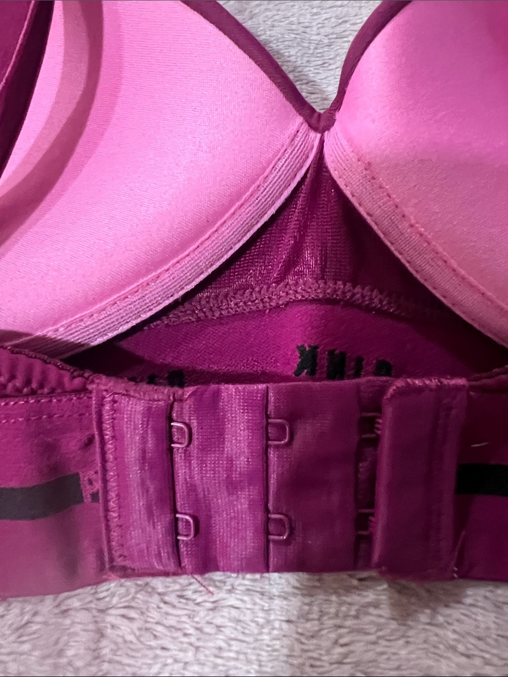 PINK Victoria's Secret Wireless Bra in Magenta - Picture 6 of 8